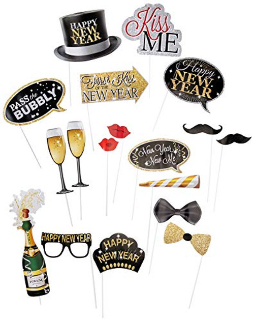 New Years Eve Photo Booth Accessories