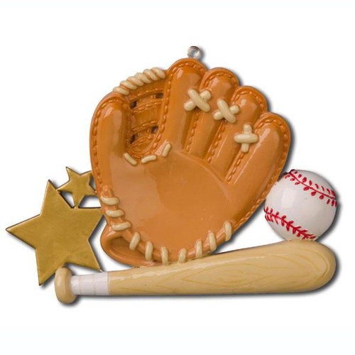 Baseball Glove Personalized Ornament