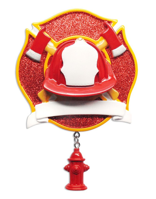 Fire Fighter Personalized Ornament