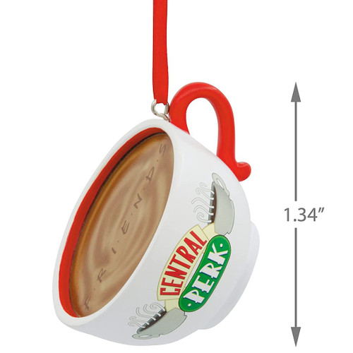 Friends Central Perk Coffee Mug Ornament Friends Central Perk Coffee Mug Ornament