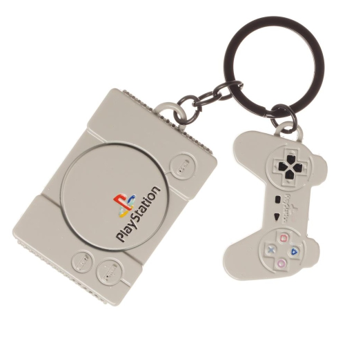Sony Playstation Charm Keychain