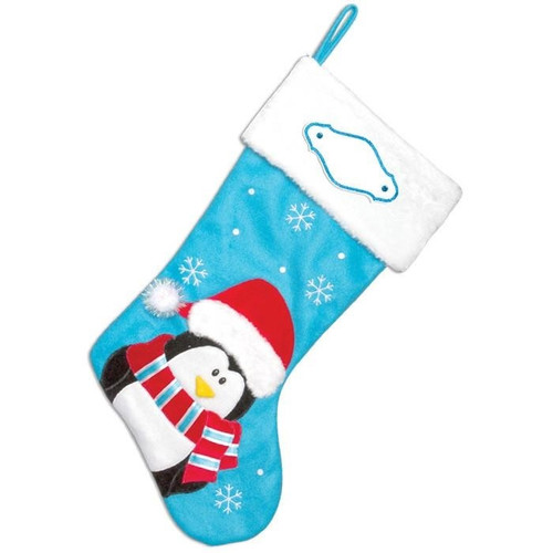 Penguin Personalized Christmas Stocking Penguin Personalized Christmas Stocking
