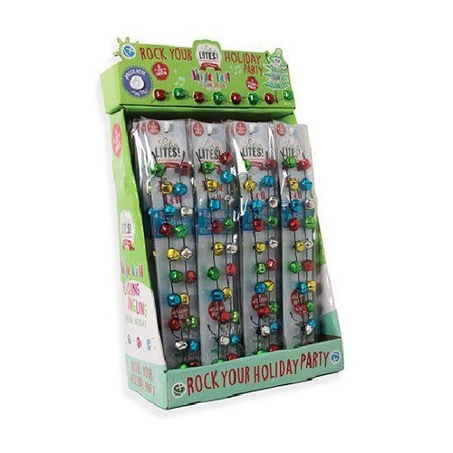 Lotsa Lites Jingle Bell Flashing Necklace Display Case View Lotsa Lites Jingle Bell Flashing Necklace Display Case View