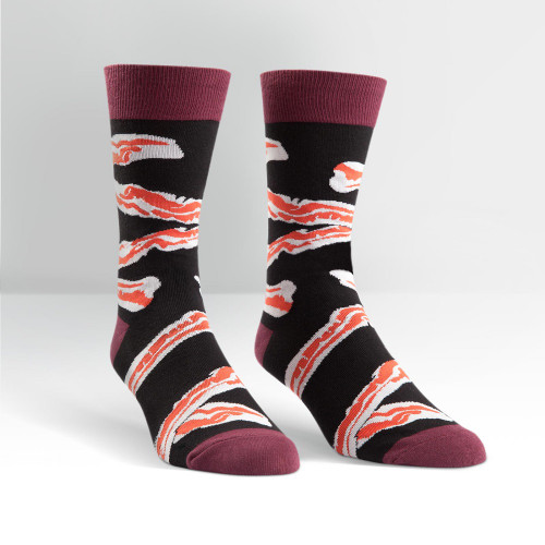 Bacon Men's Crew Socks Bacon Men's Crew Socks