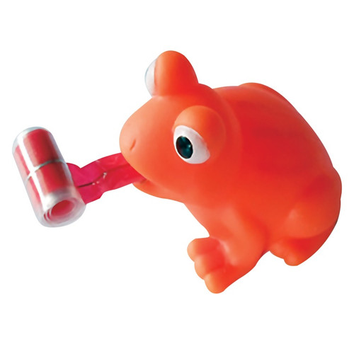 Orange Long Tongue Frog