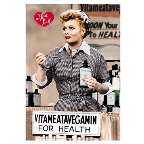 I Love Lucy Chocolate Factory Metal Sign Canada | RetroFestive.ca