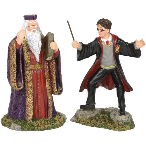 Harry and the Headmaster Harry Potter Village by Department 56