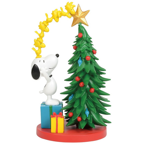 Peanuts Snoopy Decorating Tree Figure Peanuts Snoopy Decorating Tree Figure