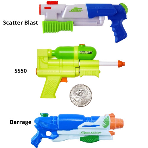 World's Smallest Super Soaker - 3 Styles