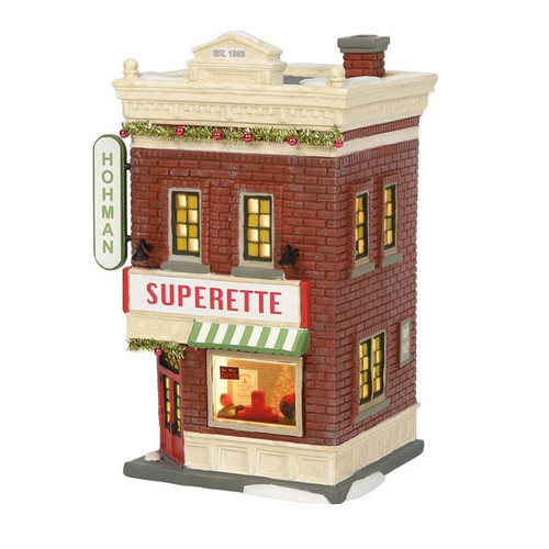 Hohman Superette Department 56 A Christmas Story Village Front View Hohman Superette Department 56 A Christmas Story Village Front View