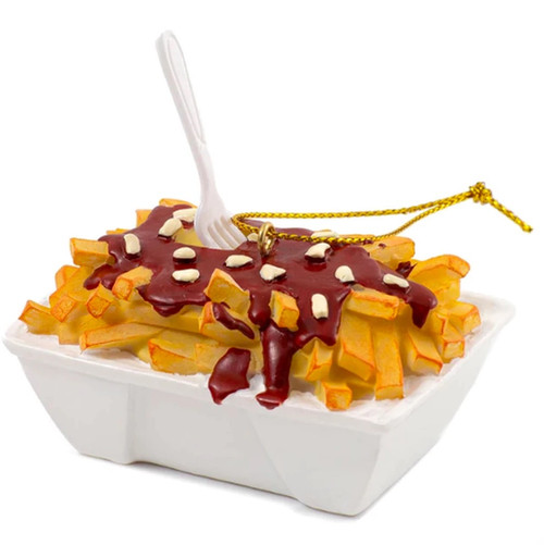Poutine Canadian Christmas Ornament Poutine Canadian Christmas Ornament