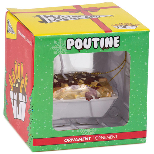 Poutine Ornament in Box Poutine Ornament in Box