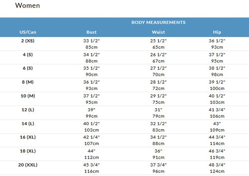 Hatley Womens Size Chart Hatley Womens Size Chart