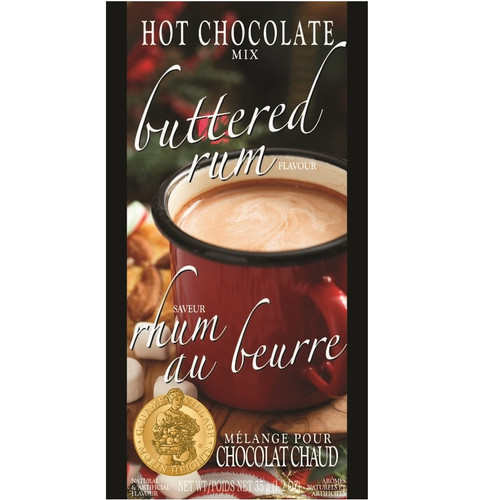 Buttered Rum Hot Chocolate Packet (SET OF 3) RetroFestive.ca