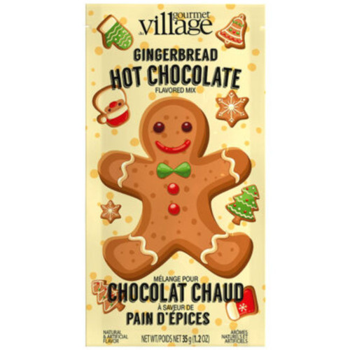 Gingerbread Flavoured Hot Chocolate Packet Gingerbread Flavoured Hot Chocolate Packet