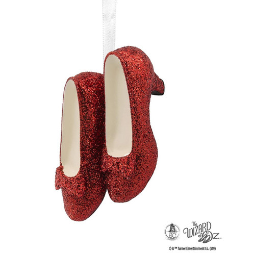 Wizard of Oz Ruby Red Slippers Resin Ornament by Hallmark