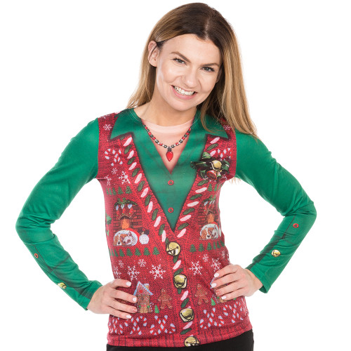 christmas vest for women