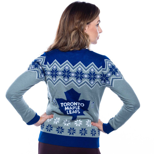 Toronto Maple Leafs on X: The @RealSports #TMLtalk TOTN prize is a #Leafs  ugly x-mas sweater  (players not included)   / X