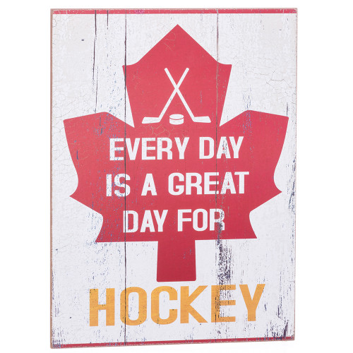 Every day is a great day for hockey