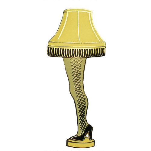 Leg Lamp Enamel Pin from A Christmas Story