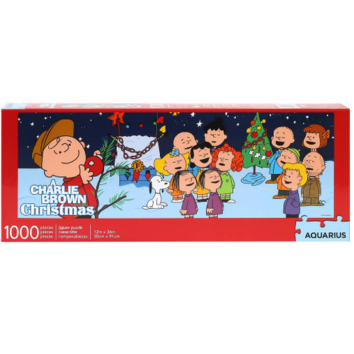 A Charlie Brown Christmas 1,000 Piece Slim Puzzle Front View A Charlie Brown Christmas 1,000 Piece Slim Puzzle Front View