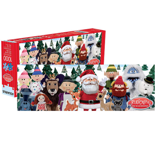 Rudolph The Red-Nosed Reindeer 1,000 Piece Slim Puzzle Rudolph The Red-Nosed Reindeer 1,000 Piece Slim Puzzle