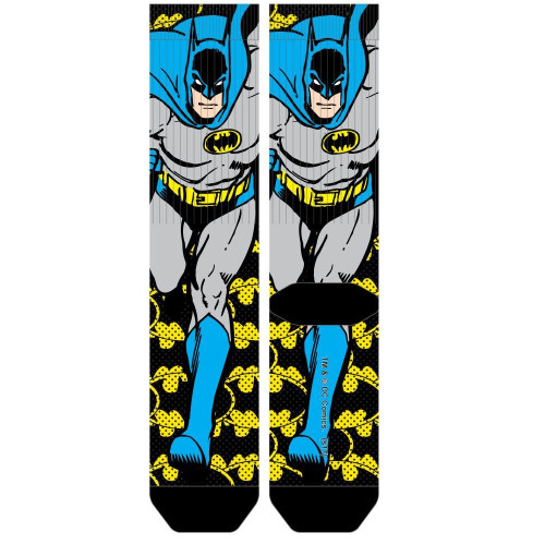 The Justice League Batman Sublimated Socks 
