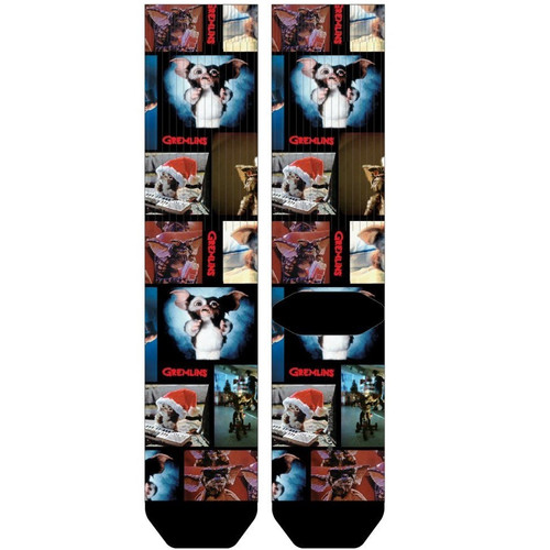 The Gremlins Movie Scenes Sublimated Socks