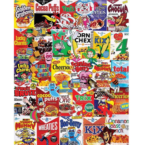 Kellogg's, Fun Pack Puzzles 6 Cereal Boxes Bundle, Aged 4 and up