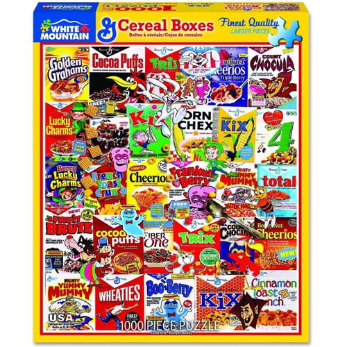 General Mills Cereal Boxes Puzzle General Mills Cereal Boxes Puzzle