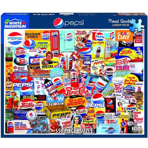 The Pepsi Generation 550pc Puzzle The Pepsi Generation 550pc Puzzle