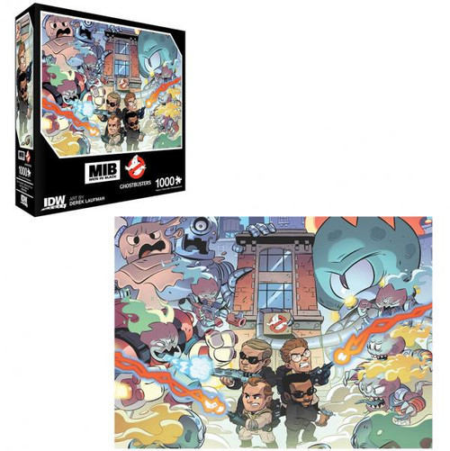 Ghostbusters Men in Black Puzzle and Box Ghostbusters Men in Black Puzzle and Box