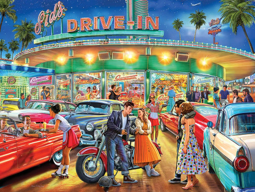 Drive-In Restaurant Puzzle by White Mountain