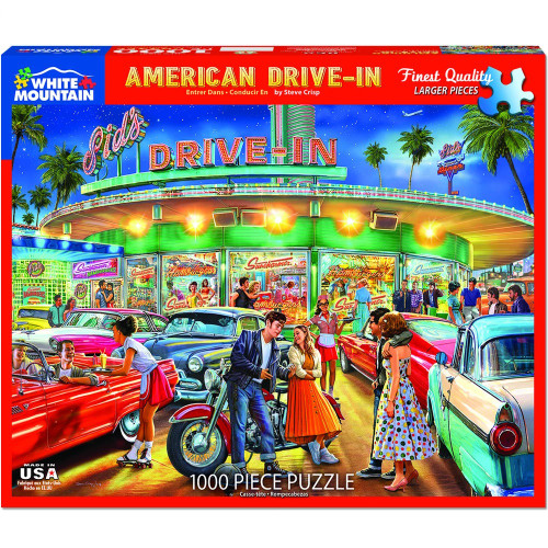 White Mountain Puzzles Drive-In Restaurant