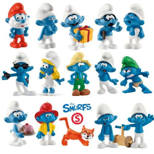 The Smurfs PVC Figures by Schleich