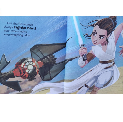 Star Wars We Are The Resistance Little Golden Book - inside pages Star Wars We Are The Resistance Little Golden Book - inside pages