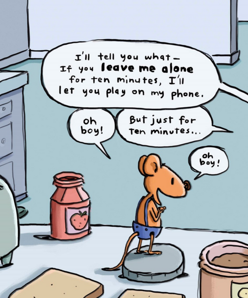 If You Give a Mouse an iPhone : A Cautionary Tail inside