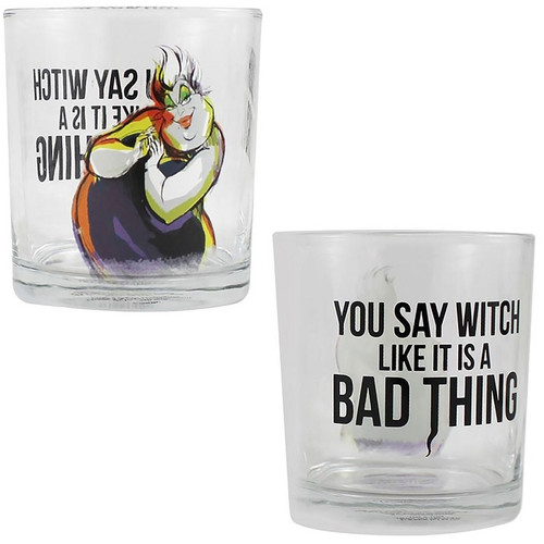 Disney Villains 4 pc. 10 oz. Glass Set Ursula Glass