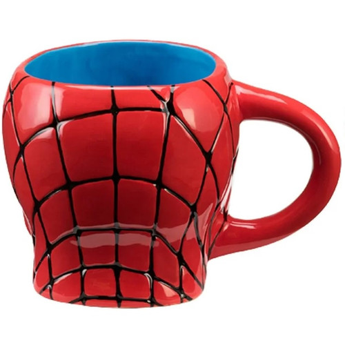 Marvel Spiderman Sculpted Mug Back View Marvel Spiderman Sculpted Mug Back View