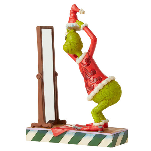 Grinch Santa Hat Figure Jim Shore Grinch Santa Hat Figure Jim Shore