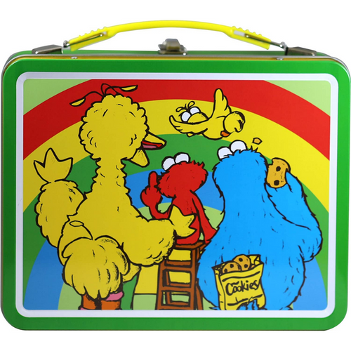 Back - Sesame Street Cast Tin Tote Lunch Box