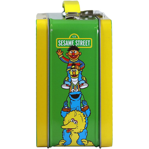 Side - Sesame Street Cast Tin Tote Lunch Box