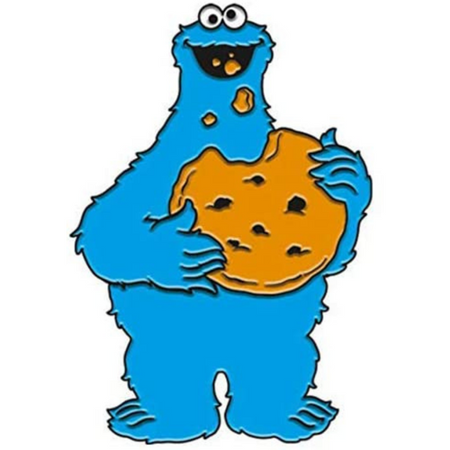 Cookie Monster Enamel Pin Cookie Monster Enamel Pin