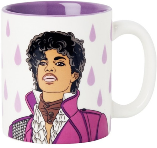 Purple Rain Ceramic Prince Coffee Mug
