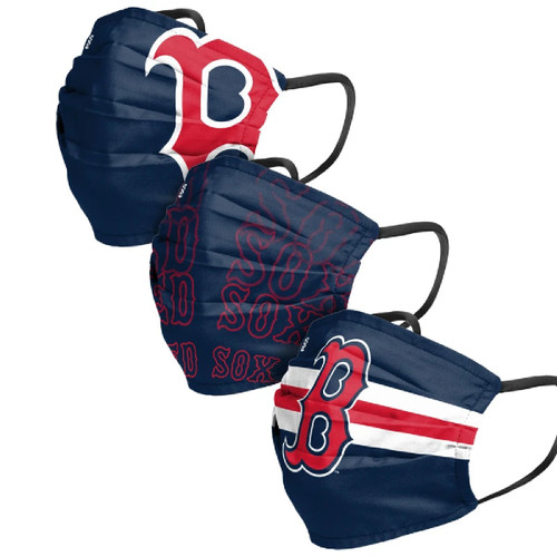 MLB Boston Red Socks 3 Pack Masks MLB Boston Red Socks 3 Pack Masks