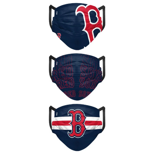 MLB Boston Red Socks 3 Pack Masks Matchday MLB Boston Red Socks 3 Pack Masks Matchday