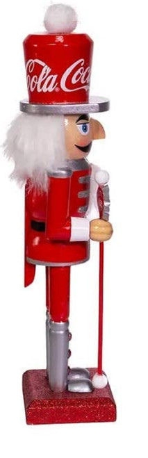 10" Coca-Cola Nutcracker side