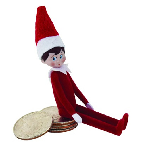 World's Smallest Elf on the Shelf on coins World's Smallest Elf on the Shelf on coins