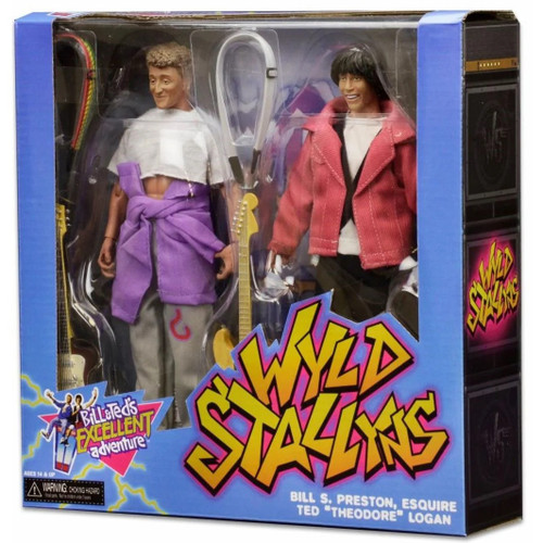 Bill and Ted's Excellent Adventure 8" Retro Clothed Action Figure 2-Pack