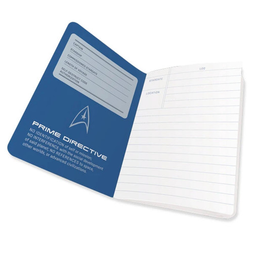 Star Trek Captain's Log Passport Sized Notebook UG-4520 